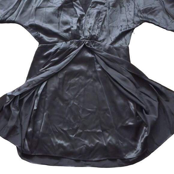 rag & bone Black Eloise Mini Dress Size 10 NWT - Picture 13 of 16